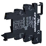 Sensata Crydom DRSCN05 DIN Rail Mount Socket 5-12 VDC Input 6mm