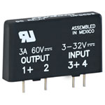 Sensata Crydom MPDCD3-B Solid State Relay 3A SIP PCB Mount 60VDC 3-32VDC