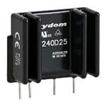 Sensata Crydom PFE240D25 SSR Relay PCB Mount SIP 240VAC 10A 24VDC
