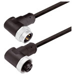 Weidműller 2519460150 Cable 7/8 Inch 4 Pin 15A 250V Black PVC Jacket