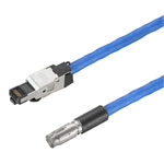 Weidműller 2451100300 Cat. 6A Insert Cable Cable Length 3m