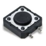 Littelfuse PTS125SK85SMTR2LFS Tactile Switch 50mA 12VDC 250gf 8.5mm Round Act