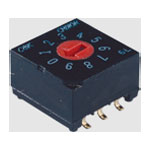 Littelfuse CRD16RM0SB Coded Rotary Switch HEX Flush Act Dip SMD 16 Pos