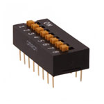 Omron A6EN0016D DIP Switch Compact On-Off 16-Position Through Hole