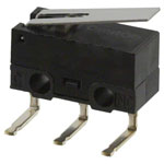 Omron A6S-0007A DIP Switch 7 Position SPST Slide Through Hole