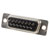RVFM DS1033-15 FBNSISS 15 Way Solder Lug D Connector Socket