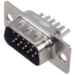 RVFM DS1035-15 MBNSISS 15 Way High Density Solder Lug D Connector Plug