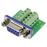 TruComponents 150374 D-SUB socket 90 ° Pins: 9 Screws