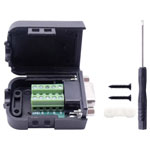 TruComponents 150642 D-SUB socket Pins: 9 Screws