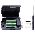 TruComponents 150643 D-SUB pin strip set Pins: 15 Screws