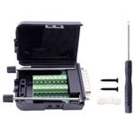 TruComponents 150645 D-SUB pin strip set Pins: 15 Screws