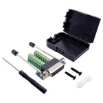 TruComponents 150646 D-SUB receptacle set Pins: 15 Screws