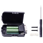 TruComponents 150647 D-SUB pin strip set Pins: 15 Screws