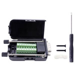 TruComponents 150649 D-SUB pin strip set Pins: 15 Screws