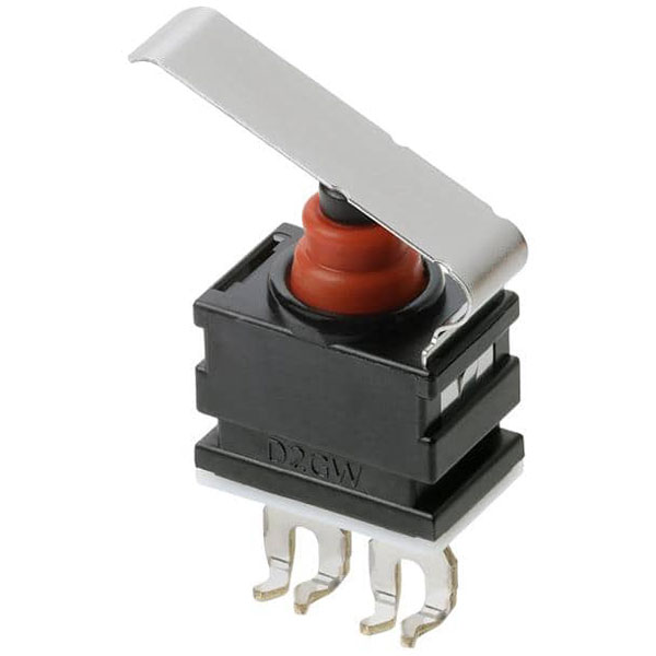 Omron D2GW-A1R3F Micro Switch Sealed SPST-NO Momentary Actuator