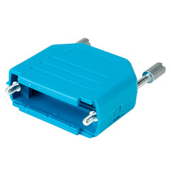 MH DPPK-15-BLUE 15 Way Blue D Connector Cover