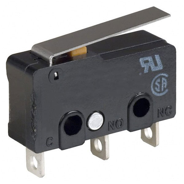 Omron SS0M0010G Subminiature Basic Switch SPDT 5A Pin Plunger