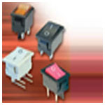 ZF LRA32H2FBRLN Rocker Switch DPST ON-OFF Red 10A Illuminated