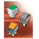 ZF WRG32F2BBBNN Rocker Switch Wide DPST NonLit