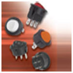 ZF SRB22A2FBBNN Rocker Switch SPST 10A 125V Black ON-OFF Symbols