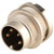 Lumberg SFV40 4 Pin Male DIN Plug IEC 60130-9 Straight Panel Mount