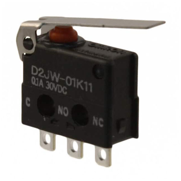 Omron D2JW0001E Switch Snap Acting Limit SPDT Momentary 0.1A Water...