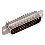 MH MHDM25SP 25 Way Male Solder D Machined Pin