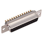 MH MHDM25SS 25 Way Female Solder D Machined Pin