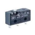 ZF DB2C-A1RC Basic Switch SPDT 10A Solder Term Black Roll Lever