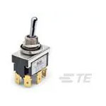 TE Connectivity 5-6437630-0 Toggle Switch DPDT ON(ON) 20A Panel Mount