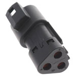 ITT Cannon 132066-3204 Connector Female Shrouded Durable Design