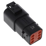 ITT Cannon 132066-6206 Connector Female Shrouded Reliable Durable Design