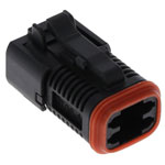 ITT Cannon 132066-4104 Connector Female Unshrouded Durable Design
