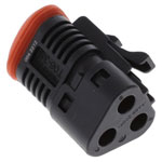 ITT Cannon 132066-3104 Connector Male Shrouded Circular 4 Pin Durable