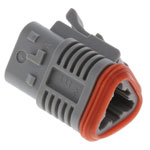 ITT Cannon 132066-3102 Connector Male Shrouded High Density Circular
