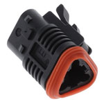 ITT Cannon 132066-3106 Connector Female Shrouded Circular Contacts