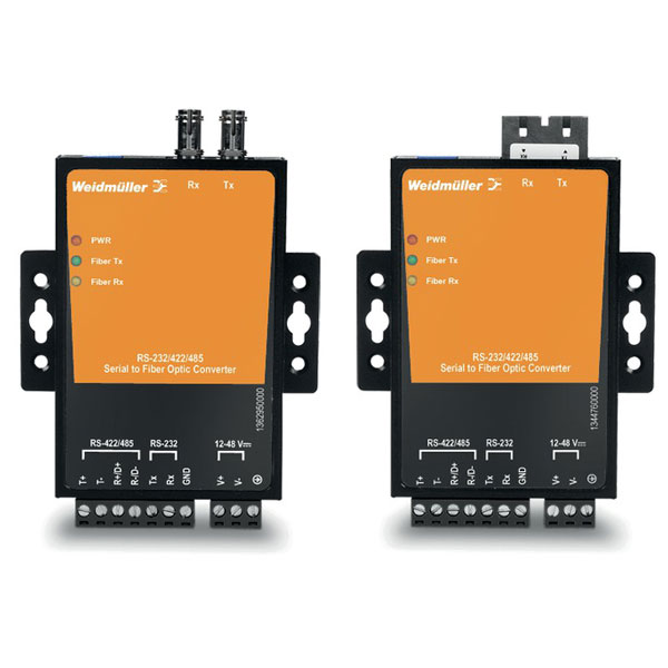 Weidmuller 1362950000 Converter Serial FO Plastic Housing Din Rail...