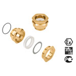 Weidműller 1136730000 Cable Gland Straight M50 Weather Resistant Plastic