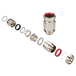 Weidműller 1137060000 Cable Gland Straight M75 Tamper-Resistant