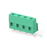 TE Connectivity 282844-3 Fixed Terminal Block PCB Mount 90 3P Unshrouded