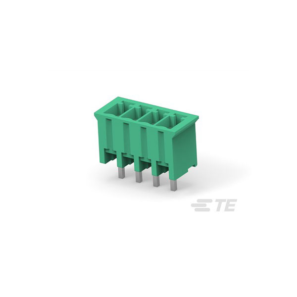 TE Connectivity 284514-2 Pluggable Terminal Block Header 2POS Stra...