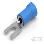 TE Connectivity 52955 Terminals Spring Spade 16-14 AWG 6 Male Unshrouded