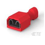 TE Connectivity 2-520183-4 Terminal Female Disconnect 0.25in Red