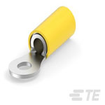 TE Connectivity 320568 Terminal Ring Insulated Yellow 8AWG 12-10