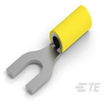 TE Connectivity 165019 Spade Terminal 12-10 AWG 1/4 Inch Female Unshrouded