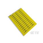 TE Connectivity 7-1768033-0 Labels Industrial Warning Durable High-Visibility