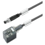 Weidműller 1276450250 Valve Cable Straight Plug Male Unshrouded DIN Connector