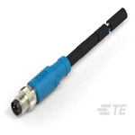 TE Connectivity T4061110004-001 M8 Cable Male 0.5M 4Pos PVC