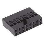 Amphenol ICC 65846-011ELF Mini Latch Female Connector Unshrouded 2.54mm