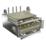 Amphenol 87520-0010BLF USB Socket Female Shrouded ABGEW